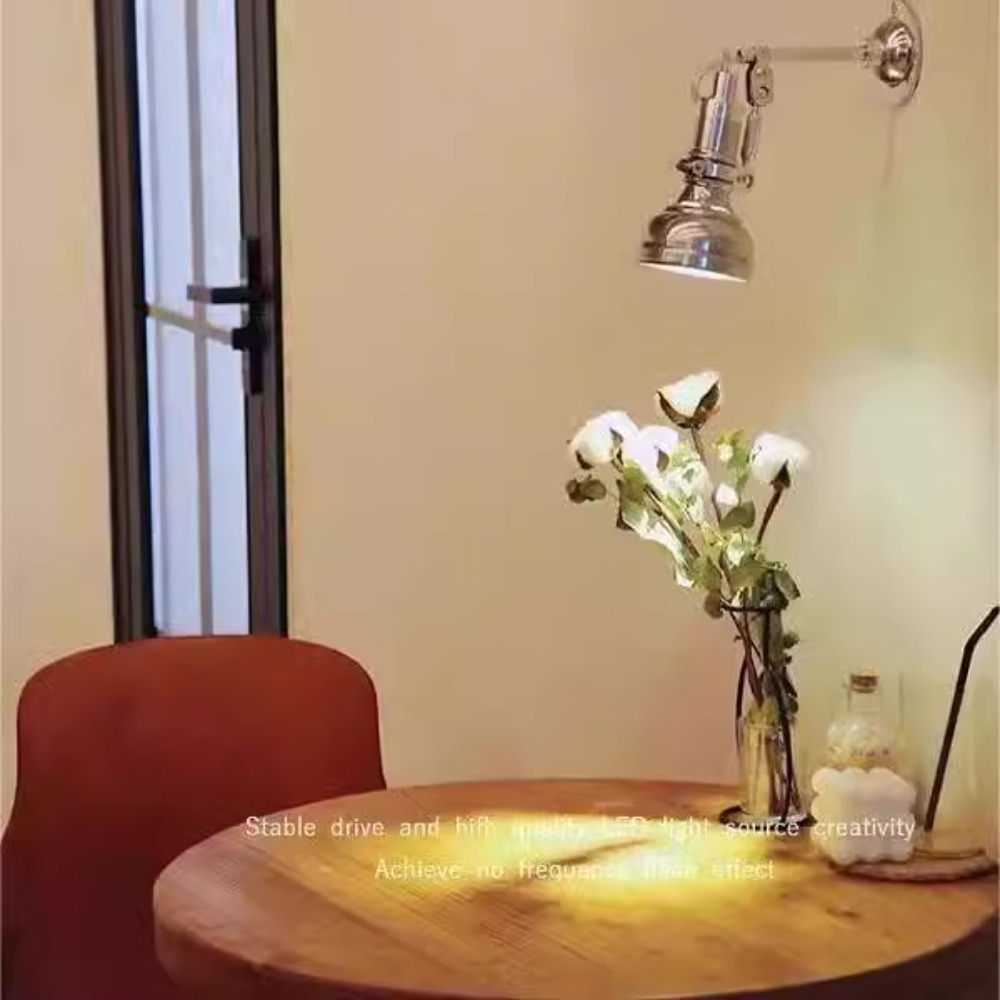 Woodworking Lofts - Vintage loft American industrial wind bedside