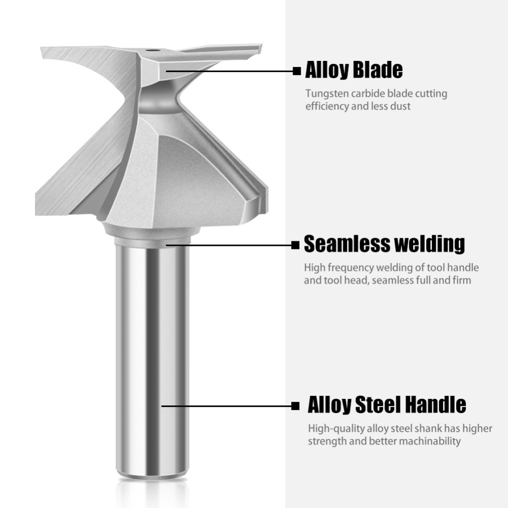 1/2 Inch Shank 45 Degree Lock  - Woodworking Joints review and price
