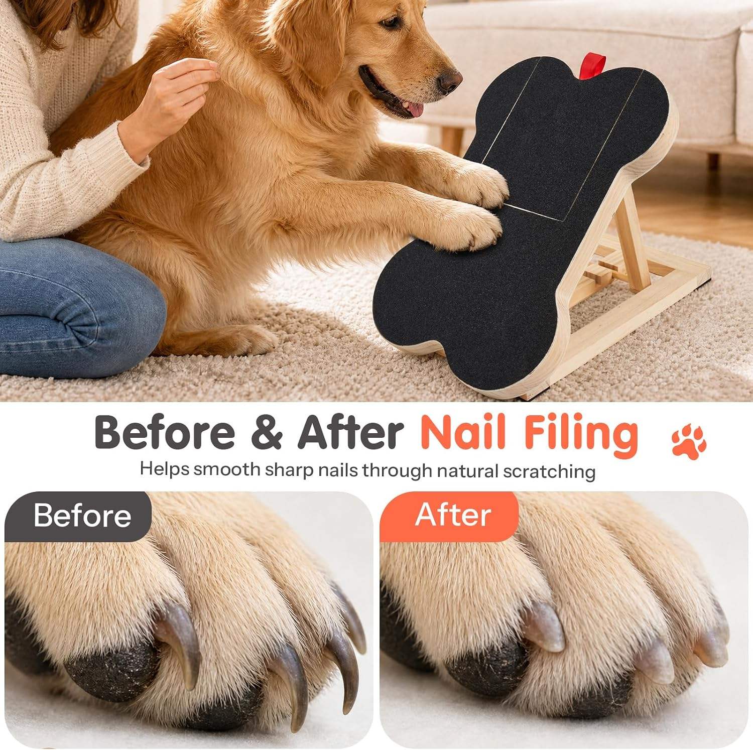 Wooden Dog Nail Scratch Board  - Woodworking Magazine review and price