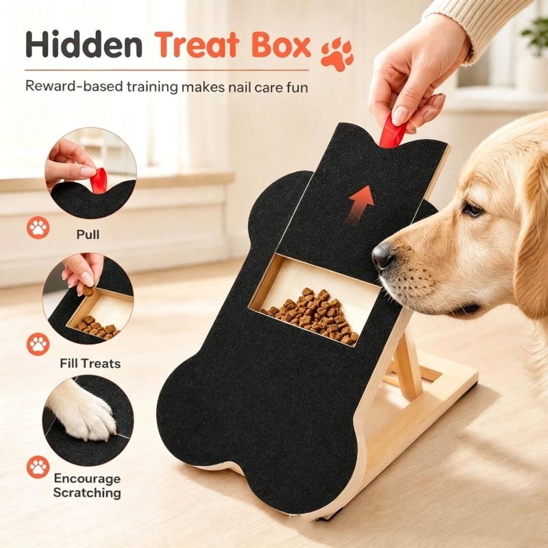 Wooden Dog Nail Scratch Board  - Woodworking Magazine review and price
