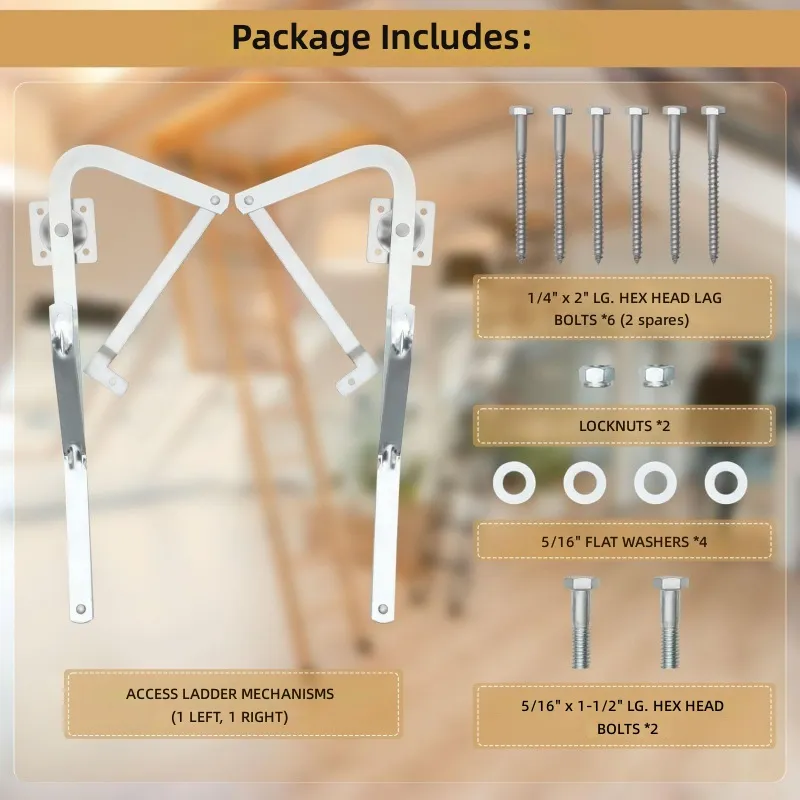 Loft Ladder Hinge Arm Compatib - Woodworking Lofts review and price