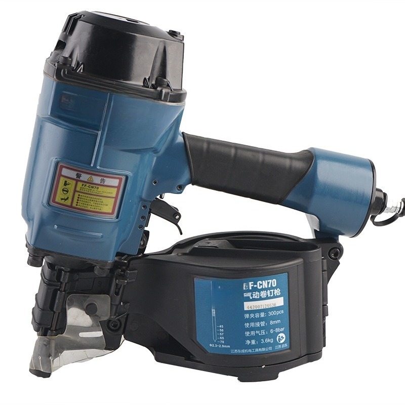 Pneumatic nail gun, large capa - Woodworking Magazine review and price