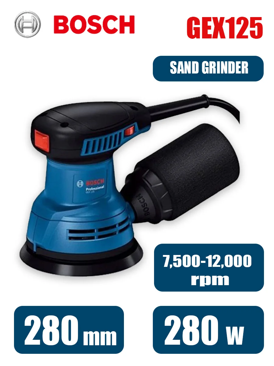 Bosch GEX125 280W Multifunctio - Woodworking Machine review and price