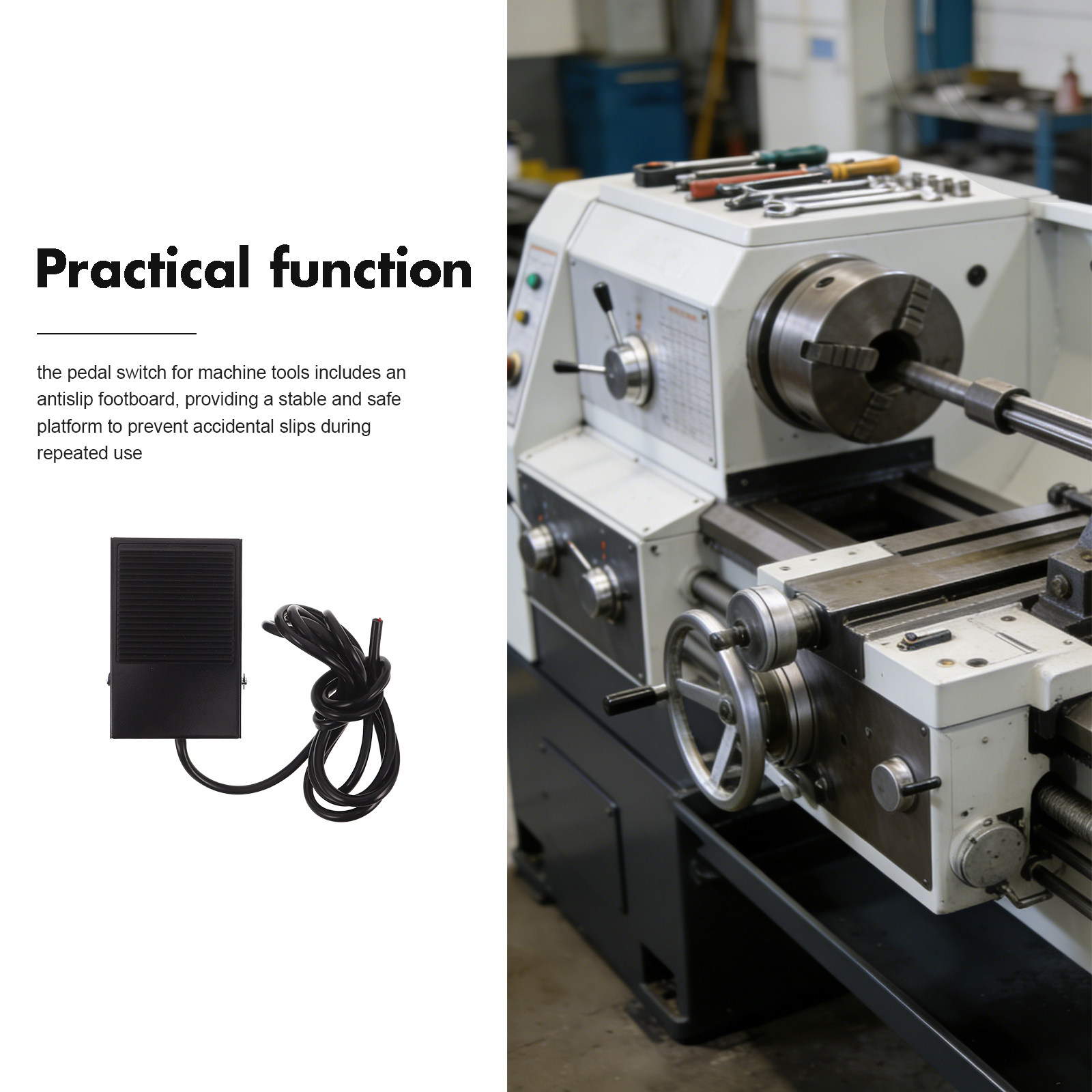 Momentary Foot Pedal Switch fo - Woodworking Machine review and price