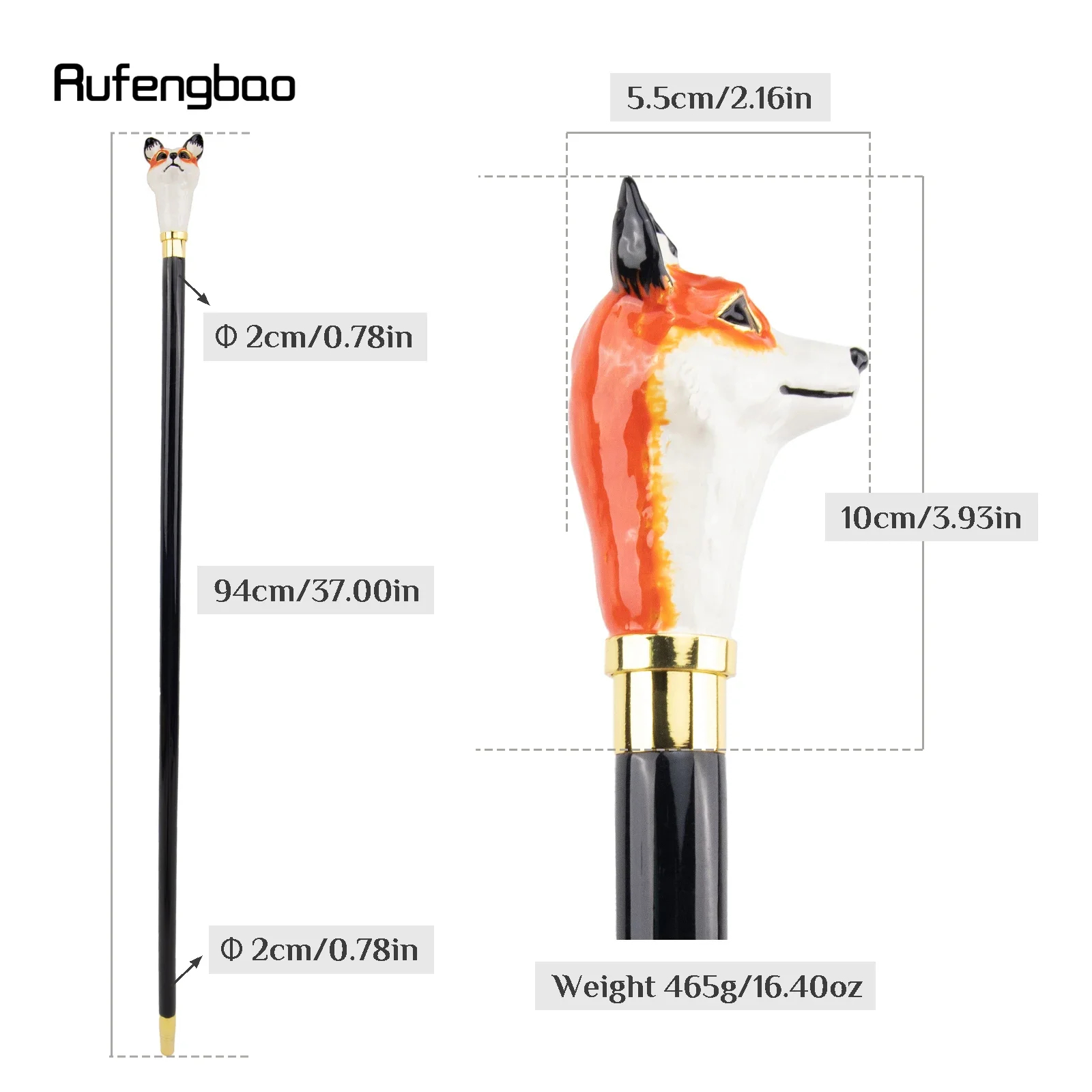 Ceramic Red Fox Head Wooden Si - Woodworking Joints review and price
