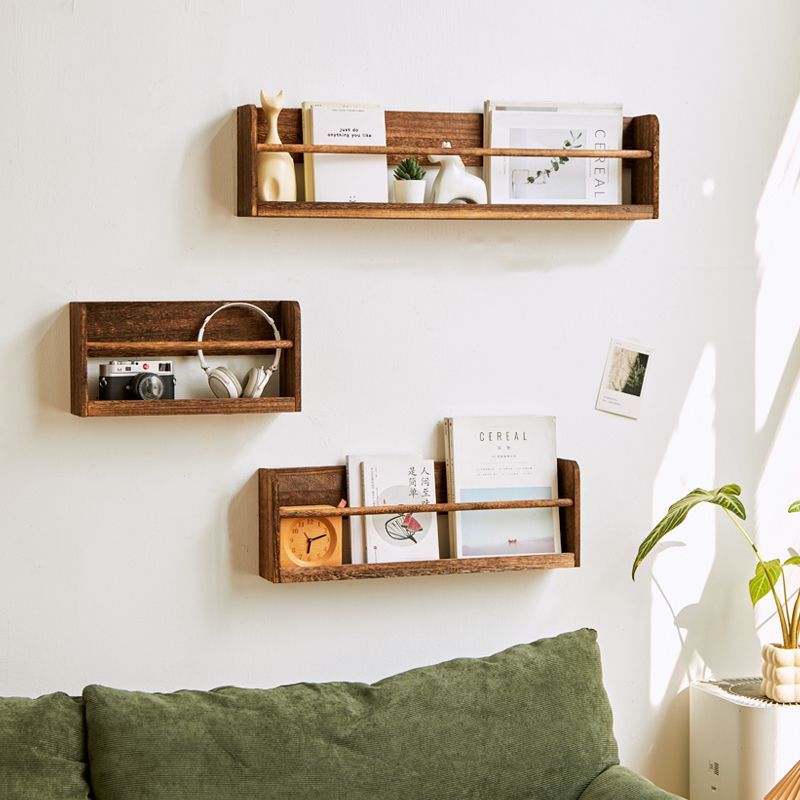 Solid Wood Wall Mounted Magazi - Woodworking Magazine review and price