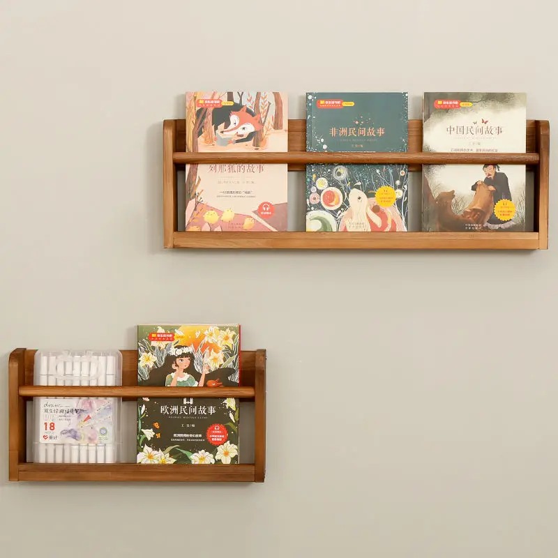 Solid Wood Wall Mounted Magazi - Woodworking Magazine review and price