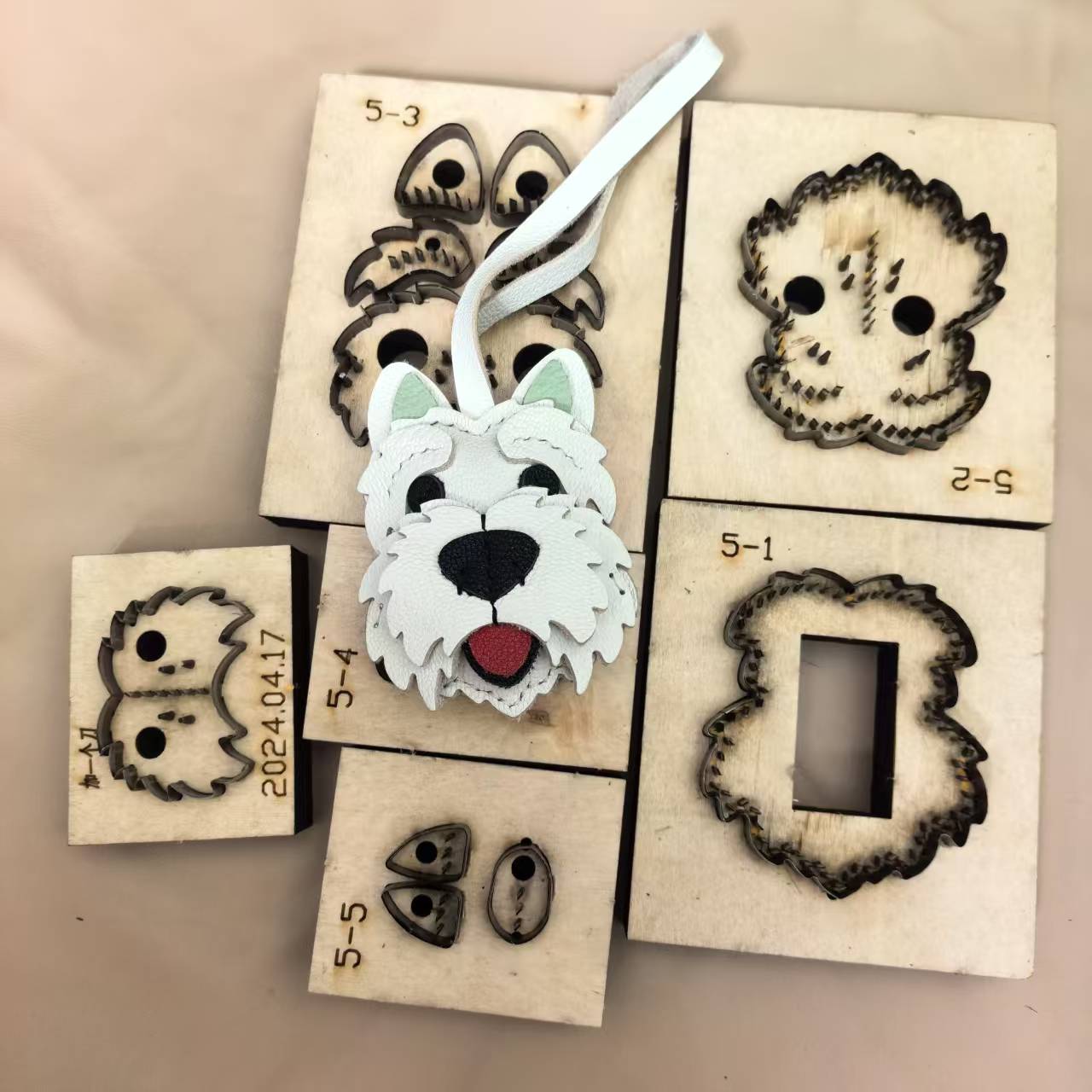 Wooden Cutting Die, Cute Westi - Woodworking Box review and price