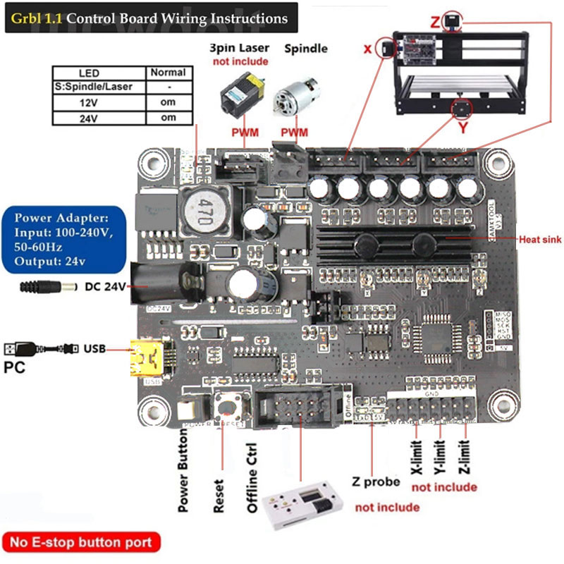 CNC 3018Pro Woodworking Engrav - Woodworking Machine review and price