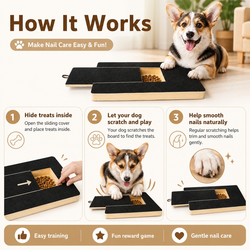 Wooden Dog Nail Scratch Board  - Woodworking Magazine review and price