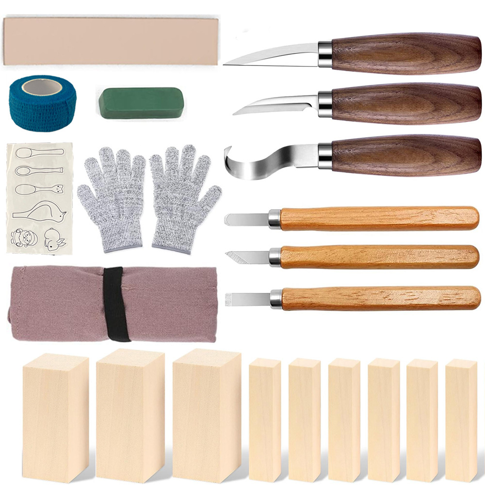 Carving Knife Gift Box Set 21- - Woodworking Box review and price