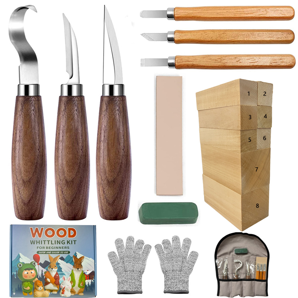 Carving Knife Gift Box Set 21- - Woodworking Box review and price