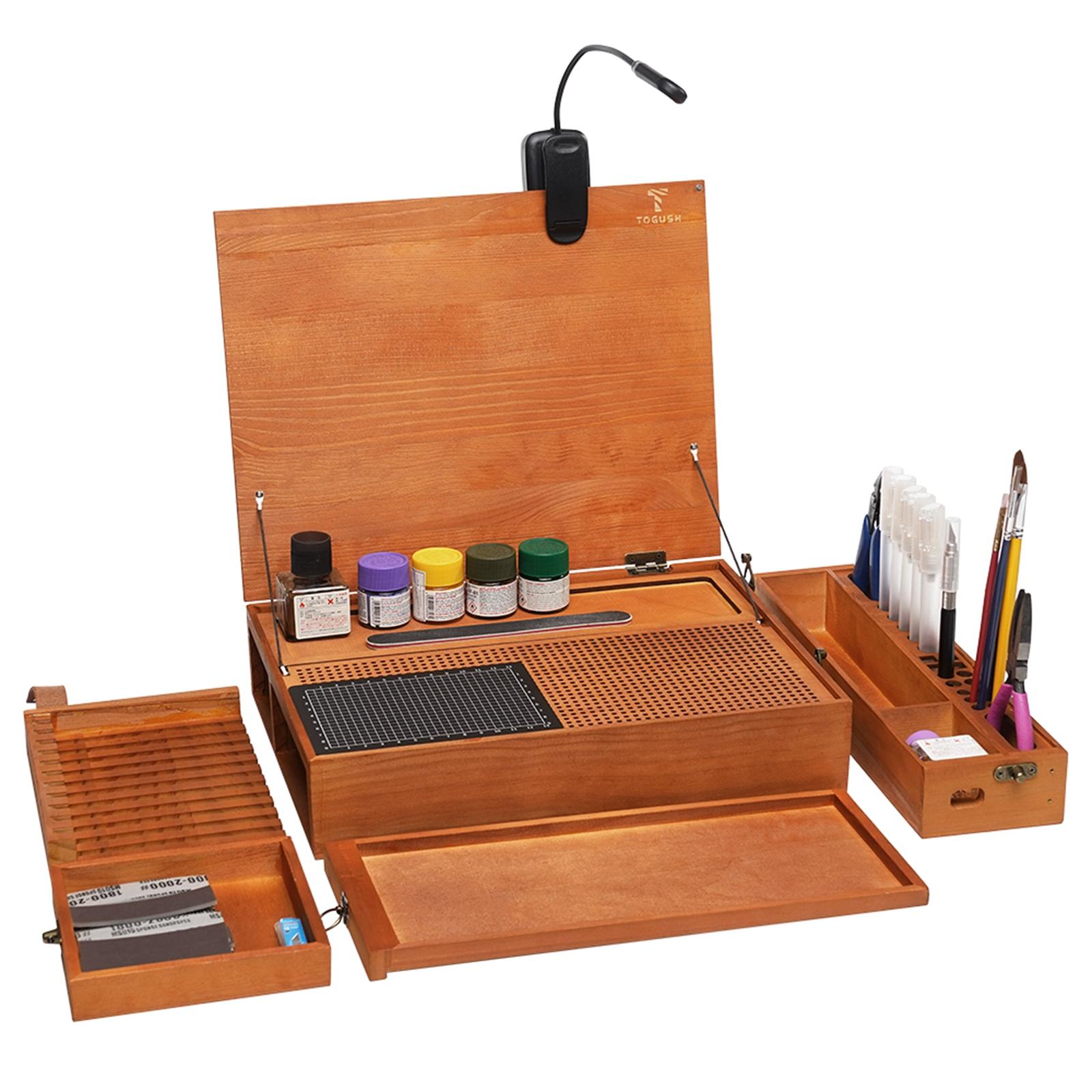 Hobby Work Table for Model Bui - Woodworking Box review and price