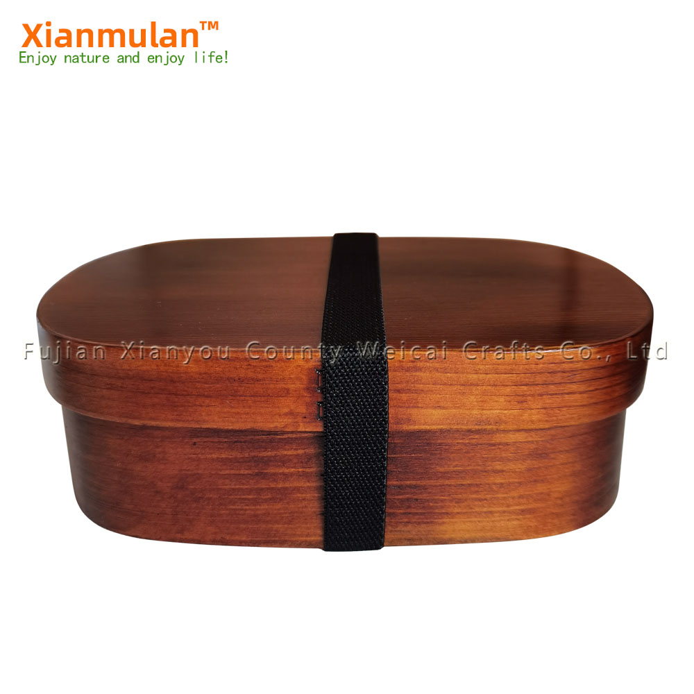 Natural Wooden Bento Box Squar - Woodworking Box review and price