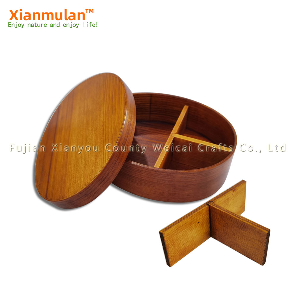 Natural Wooden Bento Box Squar - Woodworking Box review and price
