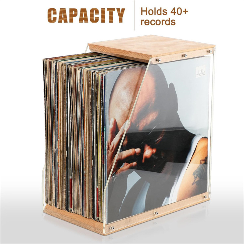 Wooden Record Rack Desktop Orn - Woodworking Magazine review and price