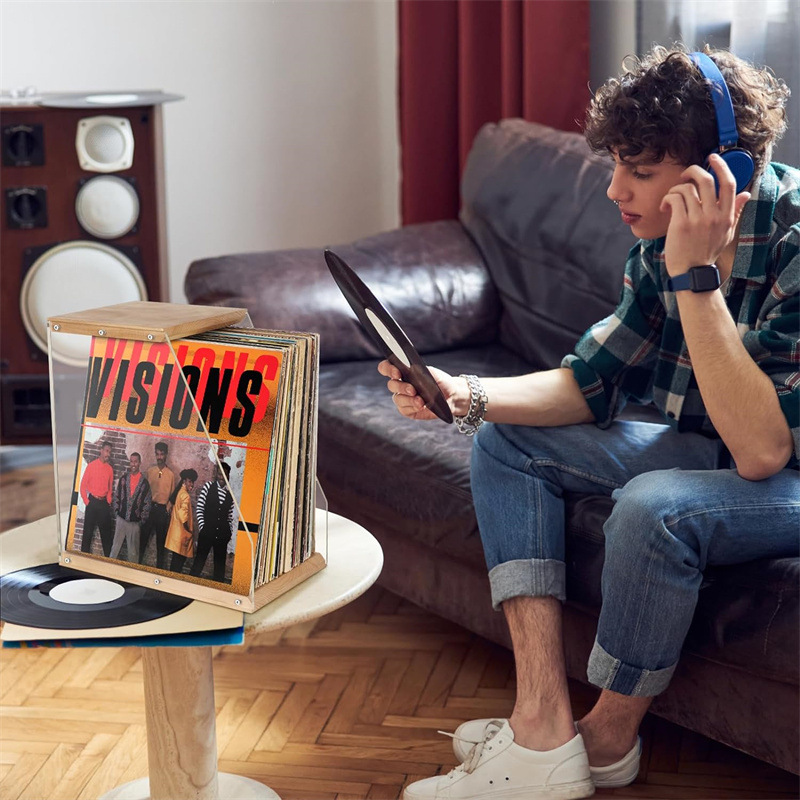 Wooden Record Rack Desktop Orn - Woodworking Magazine review and price