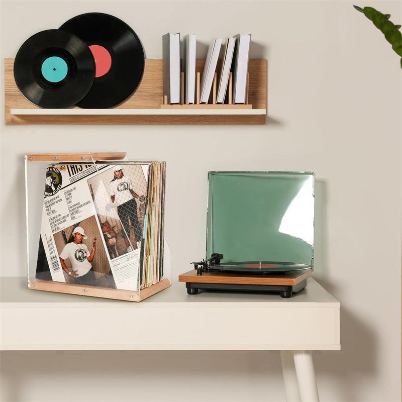 Wooden Record Rack Desktop Orn - Woodworking Magazine review and price
