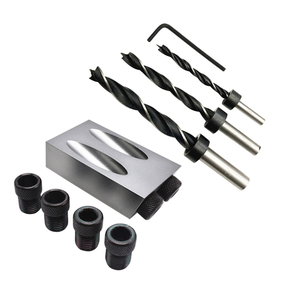 34pcs Oblique Hole Drill Set 1 - Woodworking Joints review and price