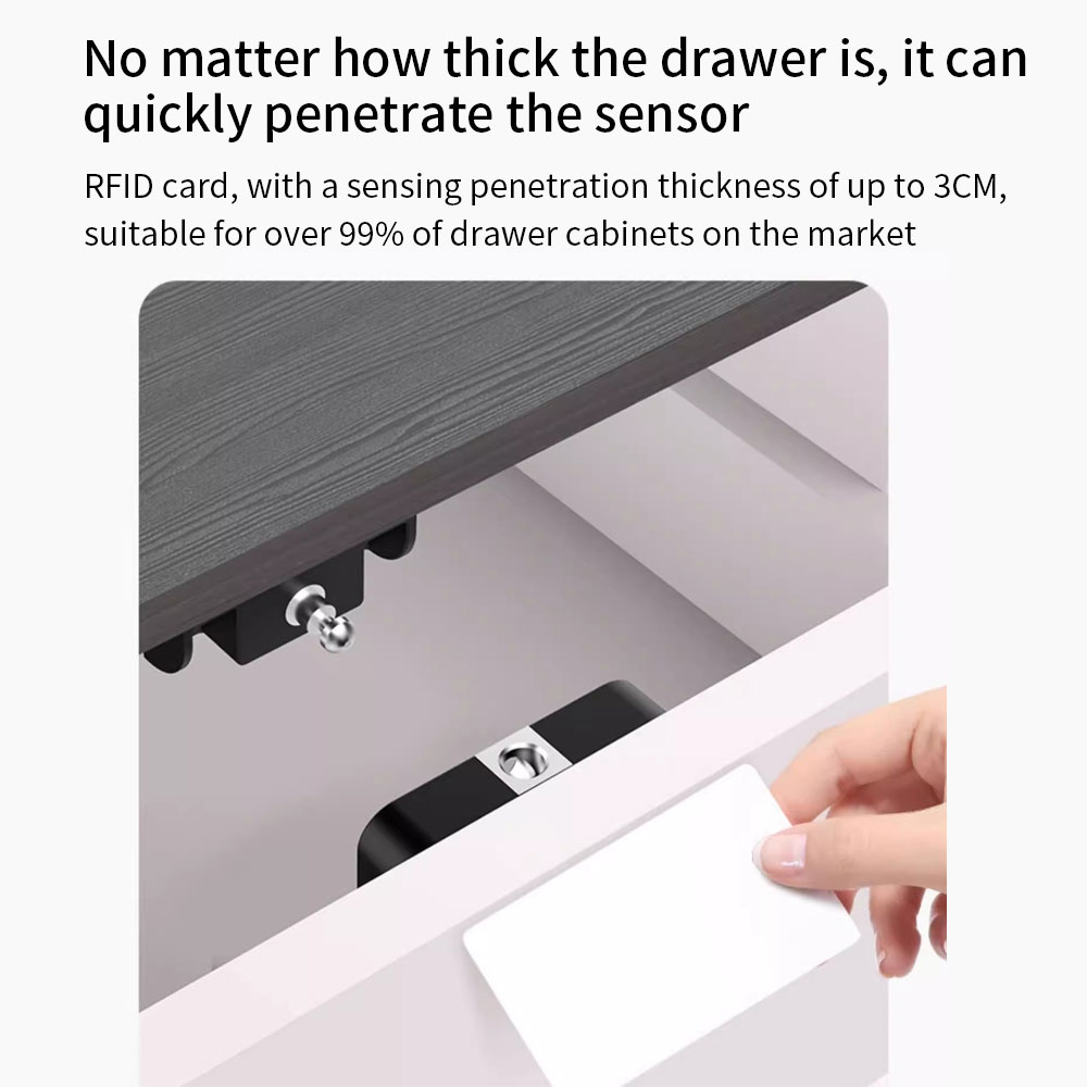 Tuya Hidden Cabinet Lock RFID  - Woodworking Box review and price